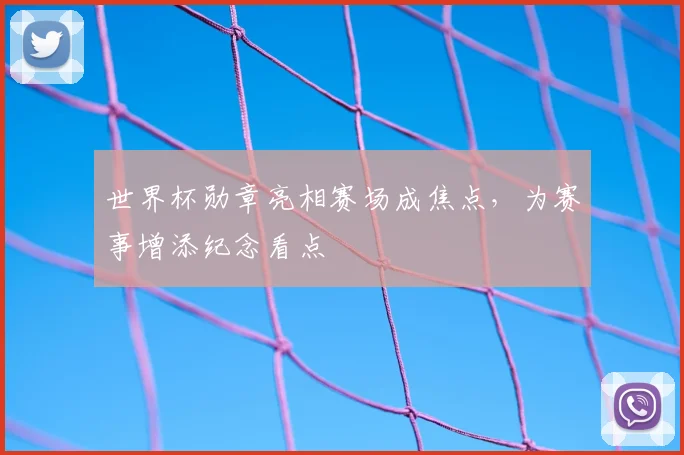 世界杯勋章亮相赛场成焦点，为赛事增添纪念看点